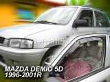 Deflektory na Mazda Demio, 5-dverová, r.v.: 1996 - 2001