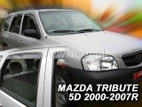 Deflektory na Mazda Tribute, 5-dverová (+zadné), r.v.: 2000 - 2007