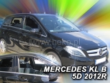 Deflektory na Mercedes Class B W246, 5-dverová, r.v.: 2011 -
