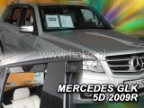 Deflektory na Mercedes Class GLK X204, 5-dverová (+zadné), r.v.: 2008 - 2015