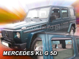 Deflektory na Mercedes Class G W463, 5-dverová (+zadné), r.v.: 1990 - 1993