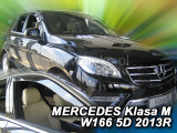 Deflektory na Mercedes Class M W166, 5-dverová, r.v.: 2011 - 2019