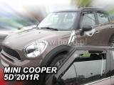 Deflektory na Mini Cooper, 5-dverová, r.v.: 2011 - 2014