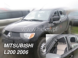 Deflektory na Mitsubishi L-200 Double/Single Cab, 2/4-dverová, r.v.: 2006 - 2015