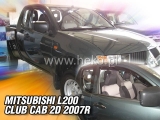Deflektory na Mitsubishi L-200 Club Cab, 2-dverová, r.v.: 2006 - 2015