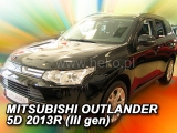 Deflektory na Mitsubishi Outlander, 5-dverová, r.v.: 2012 -