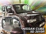 Deflektory na Nissan Cube, 5-dverová, r.v.: 2010 -