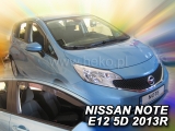 Deflektory na Nissan Note E12, 5-dverová, r.v.: 2013 -