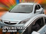 Deflektory na Opel Astra J sedan/hatchback, 4/5-dverová, r.v.: 2009 - 2015