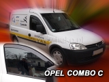 Deflektory na Opel Combo C, 2-dverová, r.v.: 2002 - 2011