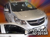 Deflektory na Opel Karl, 5-dverová, r.v.: 2015 -