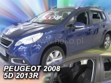 Deflektory na Peugeot 2008, 5-dverová, r.v.: 2013 -