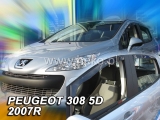 Deflektory na Peugeot 308, 5-dverová, r.v.: 2007 - 2013