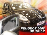 Deflektory na Peugeot 3008 / 5008, 5-dverová, r.v.: 2008 - 2016