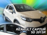 Deflektory na Renault Captur, 5-dverová, r.v.: 2013 -