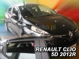 Deflektory na Renault Clio IV, 5-dverová (+zadné), r.v.: 2012 -
