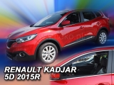 Deflektory na Renault Kadjar, 5-dverová, r.v.: 2015 -