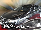 Deflektory na Renault Latitude, 4-dverová, r.v.: 2011 -
