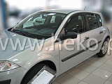 Deflektory na Renault Megane II, 4/5-dverová, r.v.: 2002 - 2008