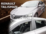 Deflektory na Renault Talisman, 4-dverová (+zadné), r.v.: 2016 -