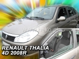 Deflektory na Renault Thalia II, 4-dverová, r.v.: 2008 -