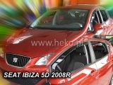 Deflektory na Seat Ibiza 6J, 5-dverová, r.v.: 2008 - 2017