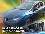 Deflektory na Seat Ibiza 6J combi, 5-dverová, r.v.: 2008 - 2017