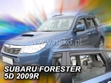 Deflektory na Subaru Forester III SH, 5-dverová (+zadné), r.v.: 2008 - 2013