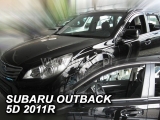 Deflektory na Subaru Outback, 5-dverová, r.v.: 2009 - 2014