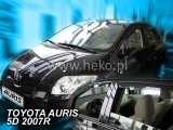 Deflektory na Toyota Auris, 5-dverová, r.v.: 2007 -