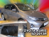 Deflektory na Toyota Auris II, 5-dverová (+zadné), r.v.: 2012 -