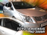 Deflektory na Toyota Avensis III T27, 4/5-dverová, r.v.: 2009 -