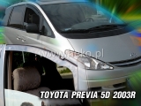 Deflektory na Toyota Previa, 5-dverová, r.v.: 2000 - 2005