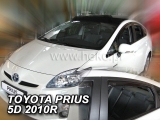 Deflektory na Toyota Prius III ZVW30, 5-dverová (+zadné), r.v.: 2010 - 2016