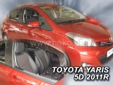 Deflektory na Toyota Yaris, 5-dverová, r.v.: 2011 -