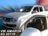 Deflektory na Volkswagen Amarok, 4-dverová, r.v.: 2011 -