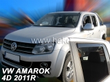 Deflektory na Volkswagen Amarok, 4-dverová (+zadné), r.v.: 2011 -
