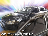 Deflektory na Volkswagen Jetta, 4-dverová, r.v.: 2011 -
