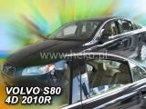 Deflektory na Volvo S80, 4-dverová (+zadné), r.v.: 2006 - 2016
