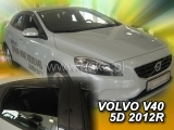 Deflektory na Volvo V40, 5-dverová (+zadné), r.v.: 2012 -