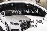 Deflektory na Audi A4 B9 sedan, 4-dverová (+zadné), r.v.: 2016 -