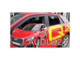 Deflektory na Audi Q2, 5-dverová (+zadné), r.v.: 2016 -