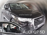 Deflektory na Audi Q7, 5-dverová, od 2015 (predné)