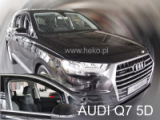 Deflektory na Audi Q7, 5-dverová, od 2015 (+zadné)