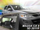 Deflektory na Mazda CX-9, 5-dverová (+zadné), r.v.: 2007 - 2016