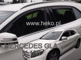 Deflektory na Mercedes Class GLA X156, 5-dverová (+zadné), r.v.: 2014 -