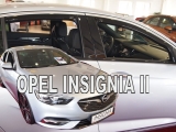 Deflektory na Opel Insignia, 4-dverová (+zadné), r.v.: 2017 -
