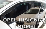 Deflektory na Opel Insignia Combi, 5-dverová (+zadné), r.v.: 2017 -