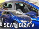 Deflektory na Seat Ibiza VI, 5-dverová (+zadné), r.v.: 2017 -