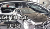 Deflektory na Audi A6 C8 Sedan, od 2018 (+zadné)